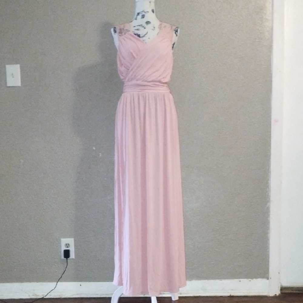 Elegant Pink Women's Dress